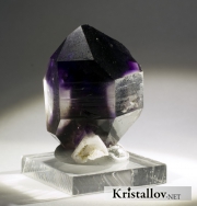 Секториальный кристалл кварца