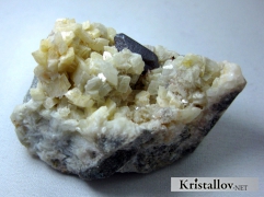 Киноварь с доломитом